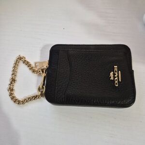 Coach Chain Card Holder